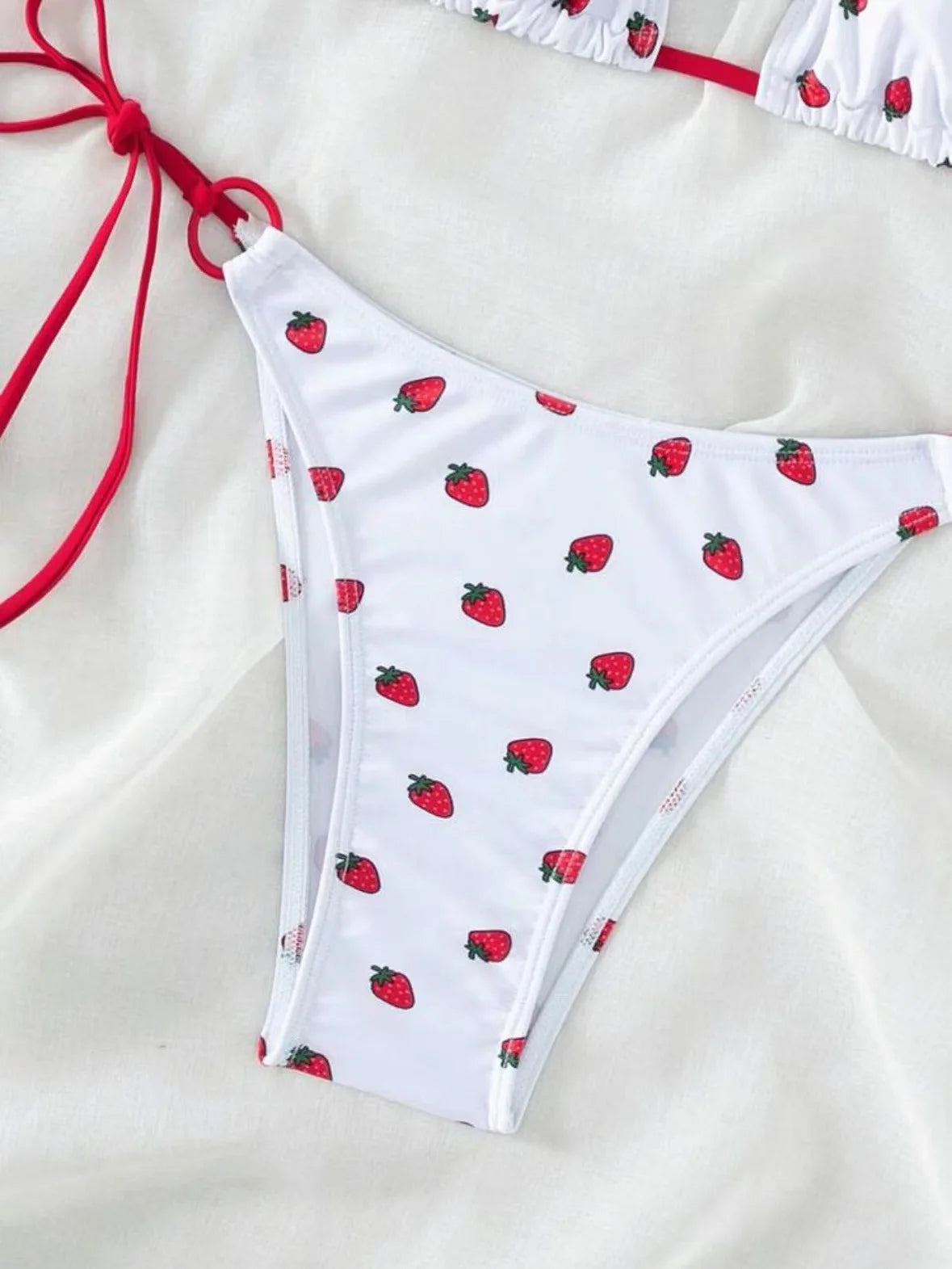 Cute Strawberry Bikini Set