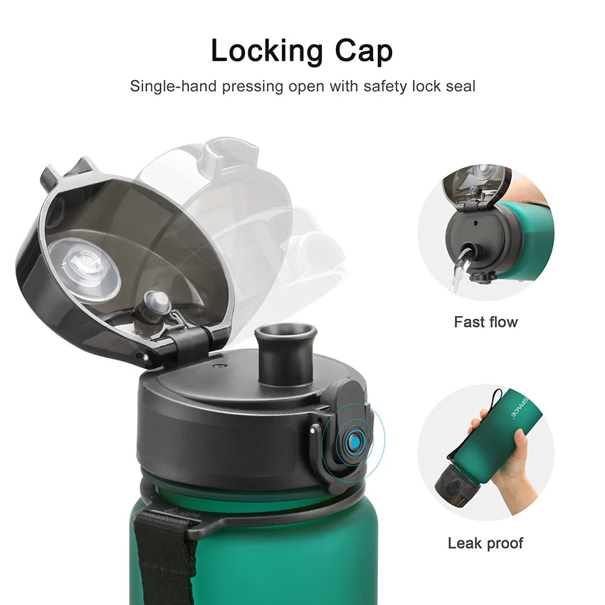 UZSPACE Water Bottle 500ML/1000ML