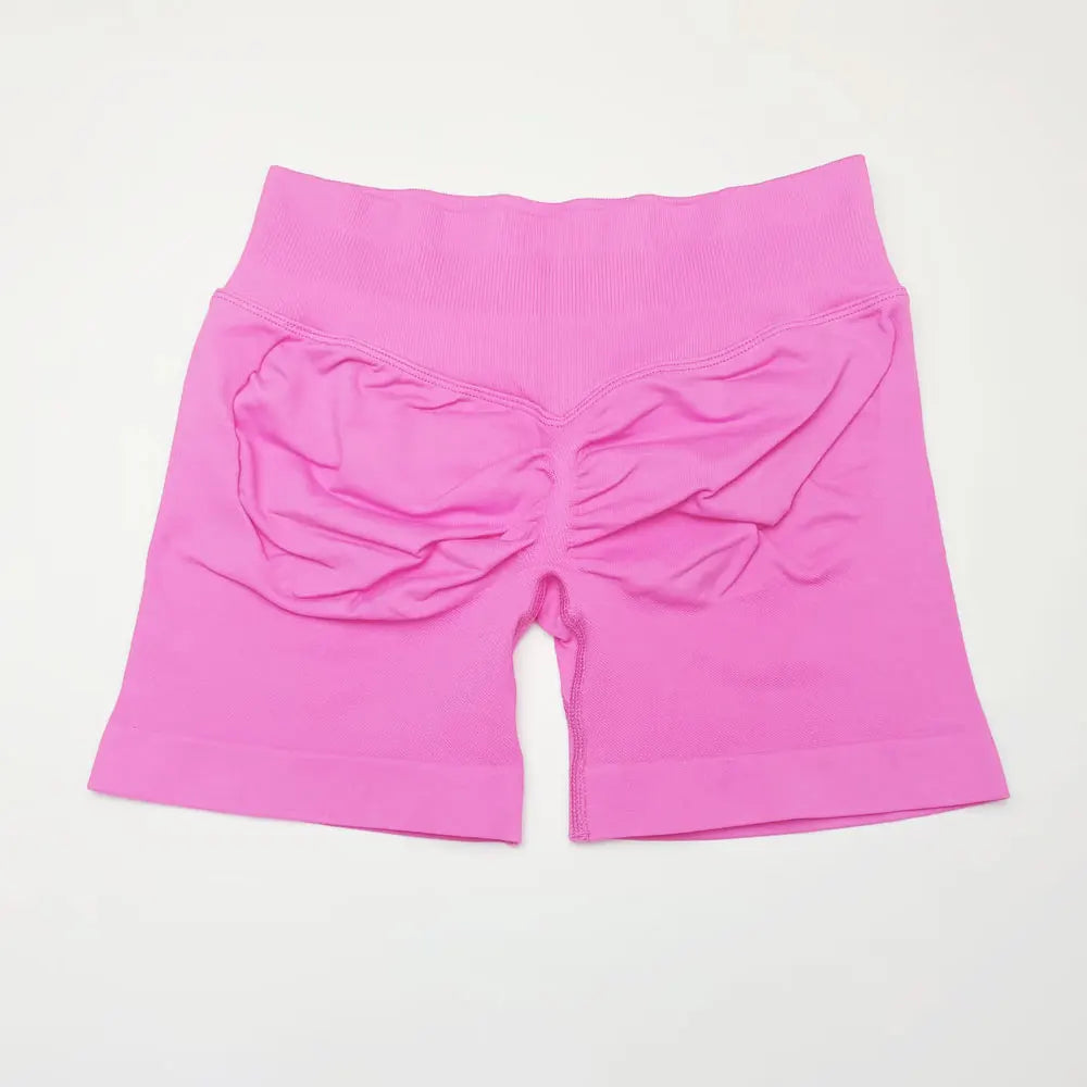 Peachy Seamless Yoga Shorts