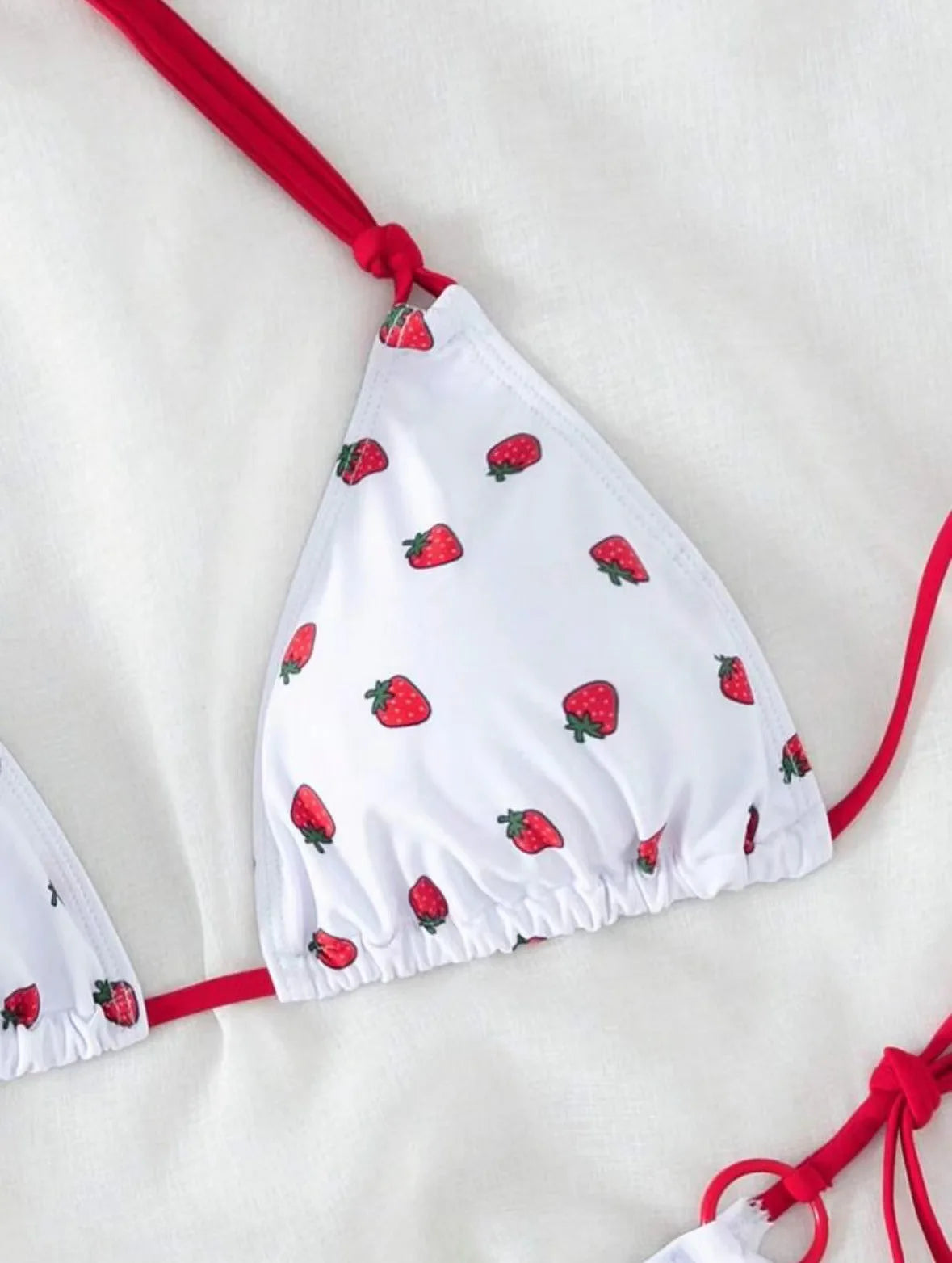 Cute Strawberry Bikini Set