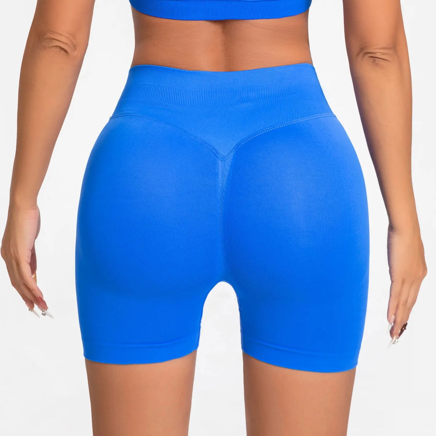 Peachy Seamless Yoga Shorts