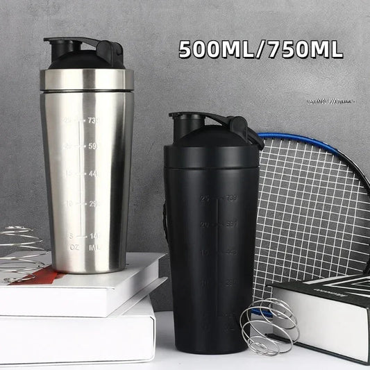Stainless Steel Protein Shaker 500ML/750ML