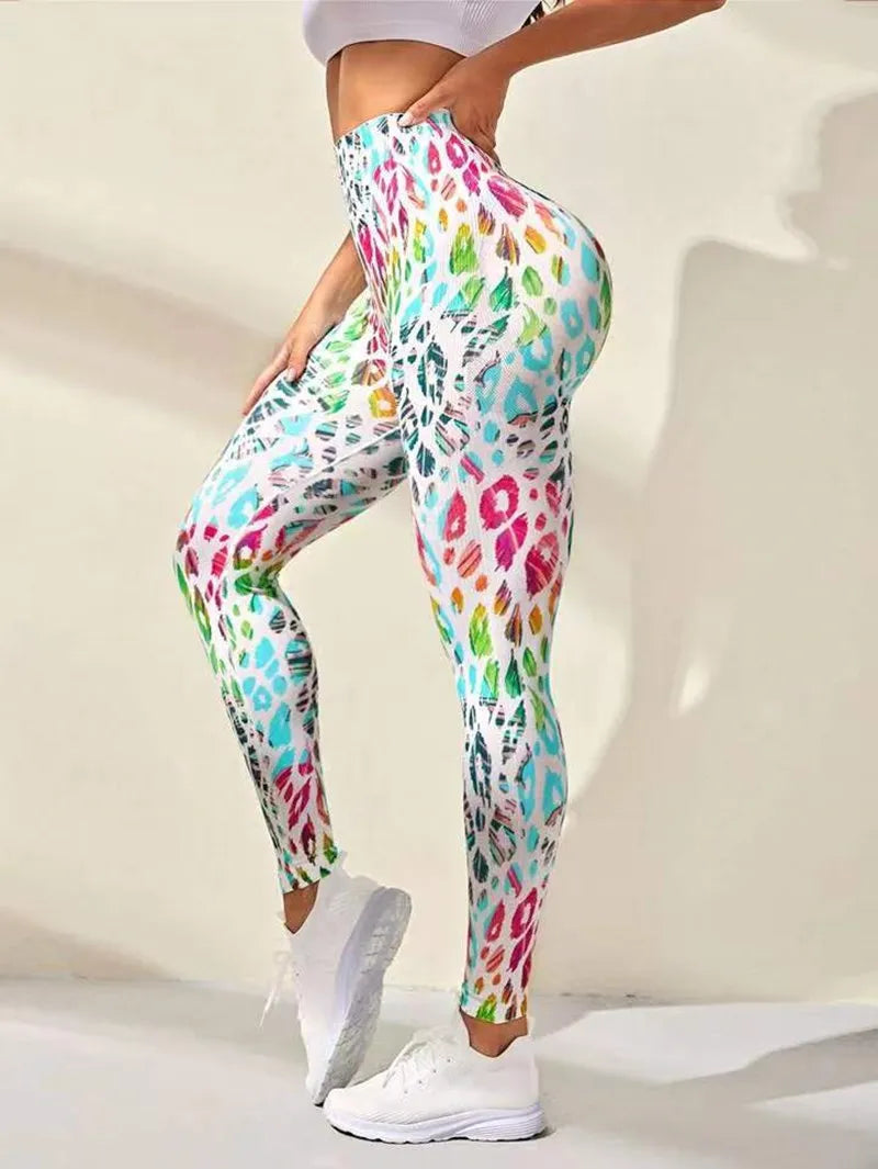 Seamless High Waist Leggings - Various Patterns