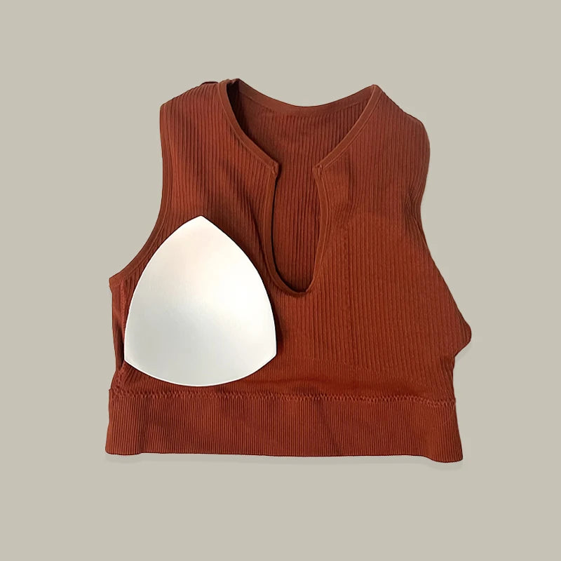 Seamless Matching Top & Shorts Set