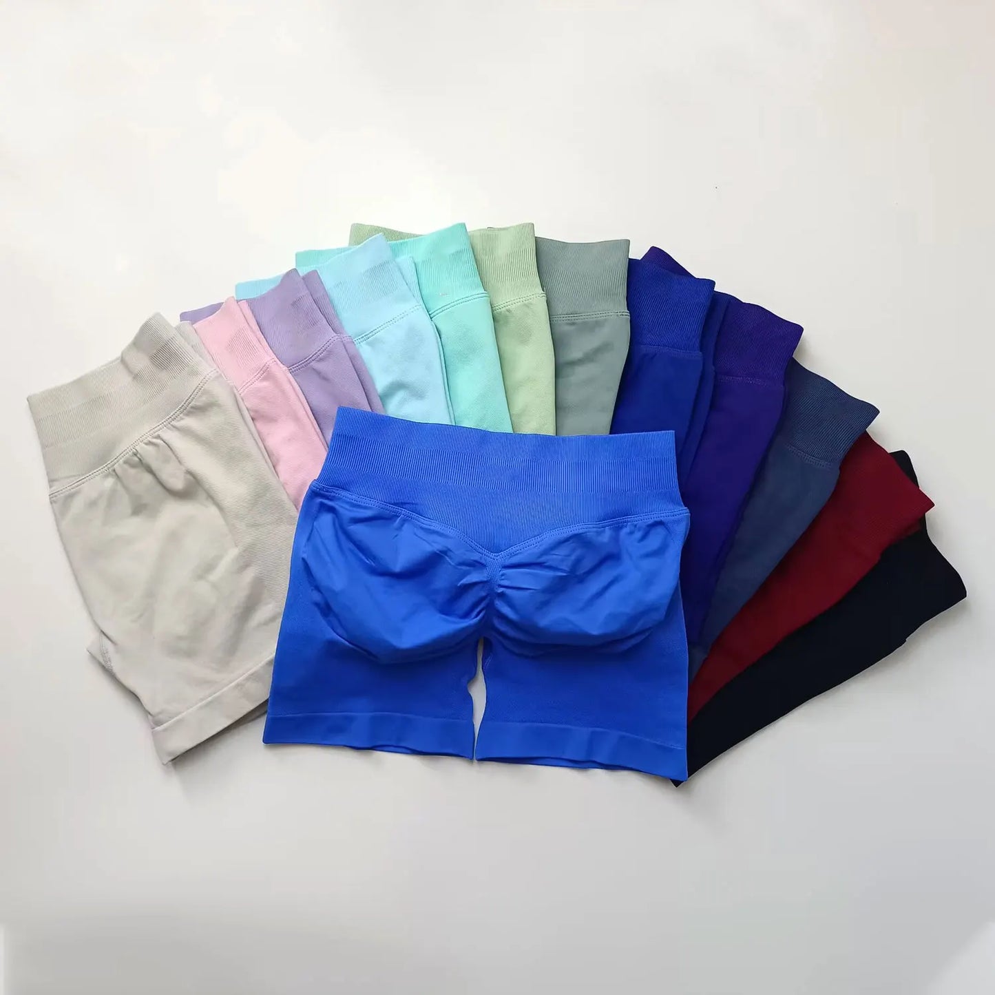 Peachy Seamless Yoga Shorts