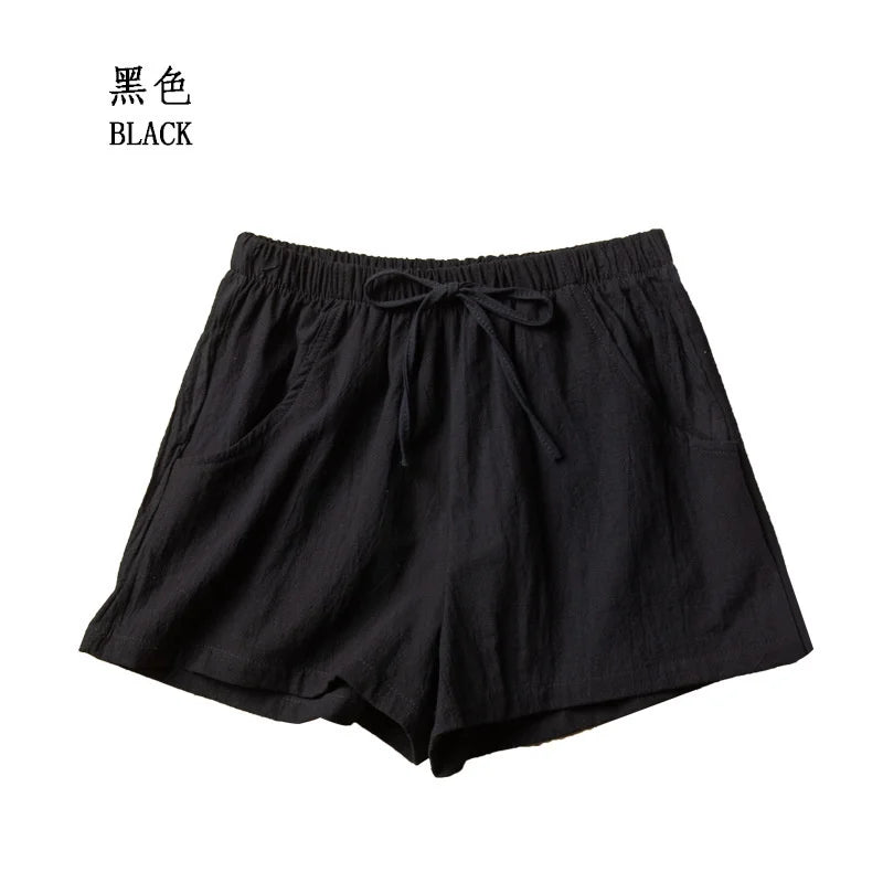 Soft & Stylish Women’s Shorts – Mid-Waist Prairie Chic for Everyday Wear