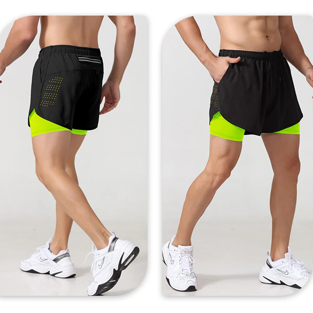 2-in-1 Gym Shorts