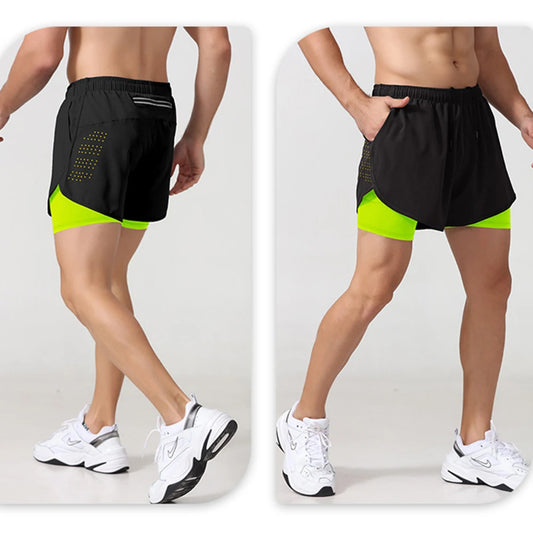 2-in-1 Gym Shorts