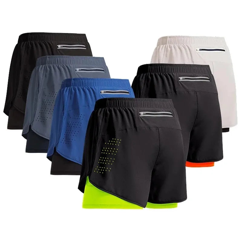 2-in-1 Gym Shorts