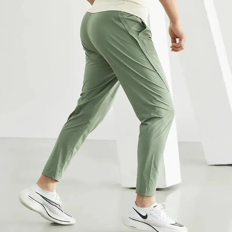 Elastic Jogging Sweatpants