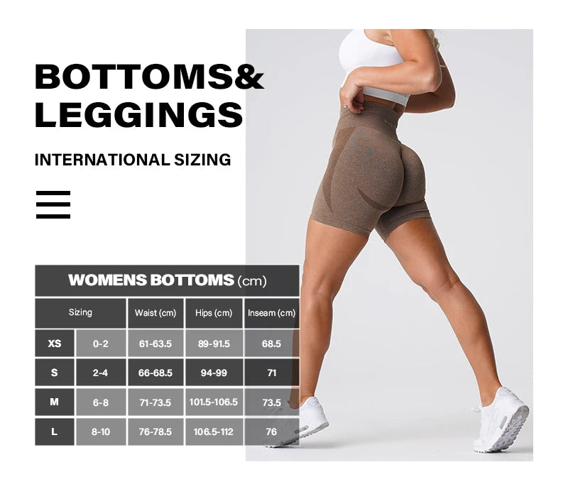 Seamless Push-Up Booty Shorts