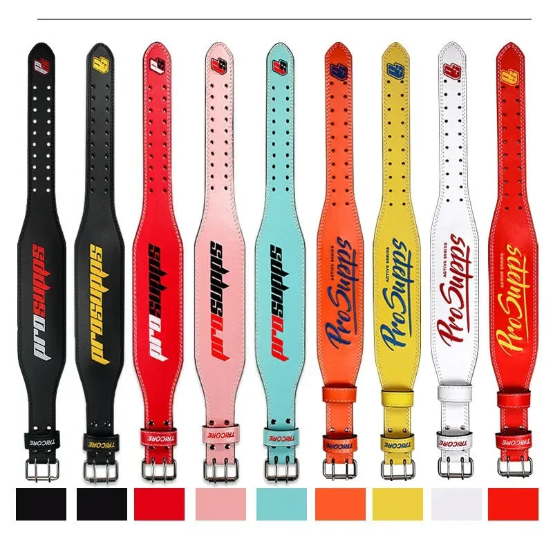 Weightlifting Leather Belt