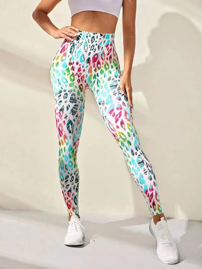 Seamless High Waist Leggings - Various Patterns