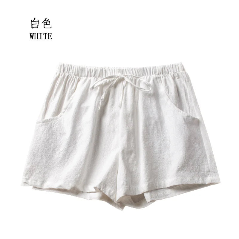 Soft & Stylish Women’s Shorts – Mid-Waist Prairie Chic for Everyday Wear