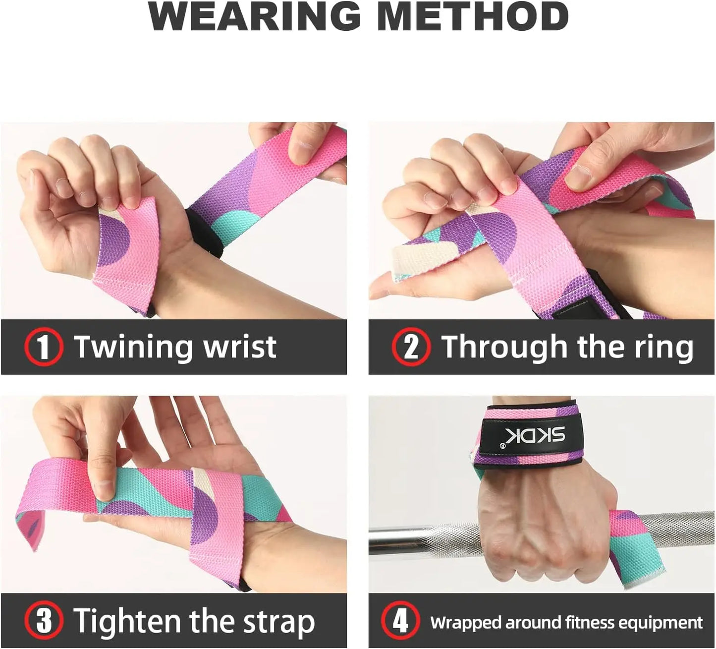Weight Lifting Straps – Wrist Protection & Non-Slip Grip