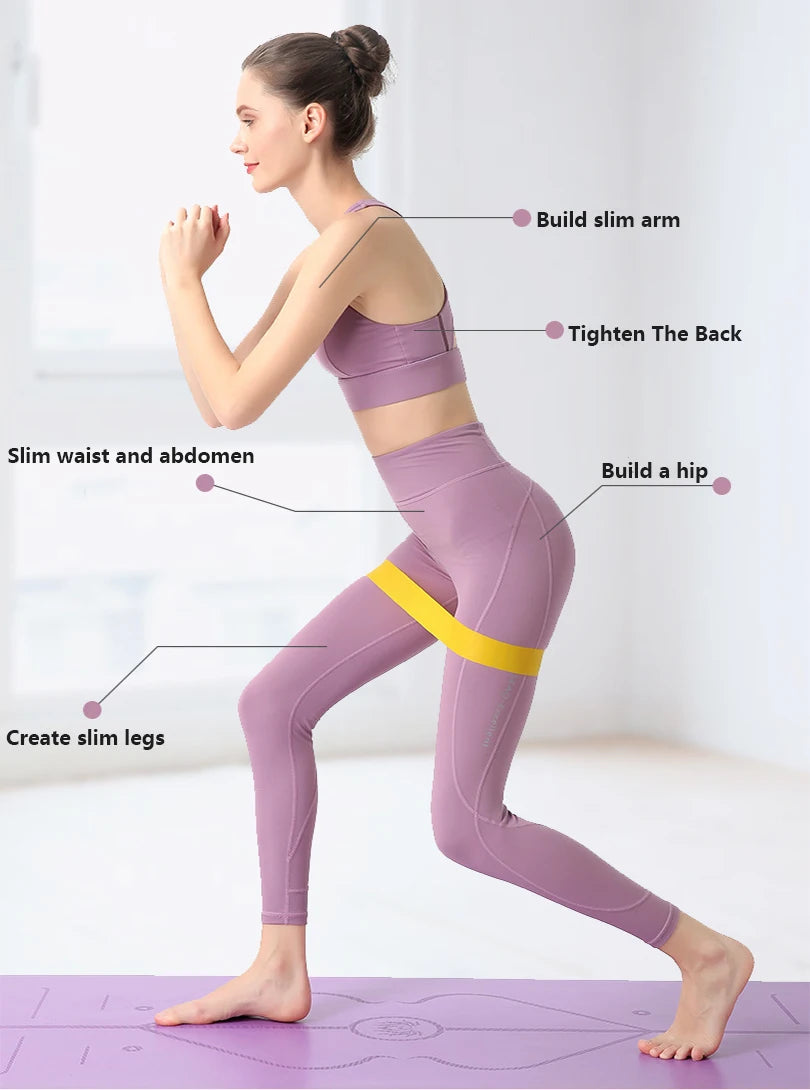 Gym Elastic Bands Set