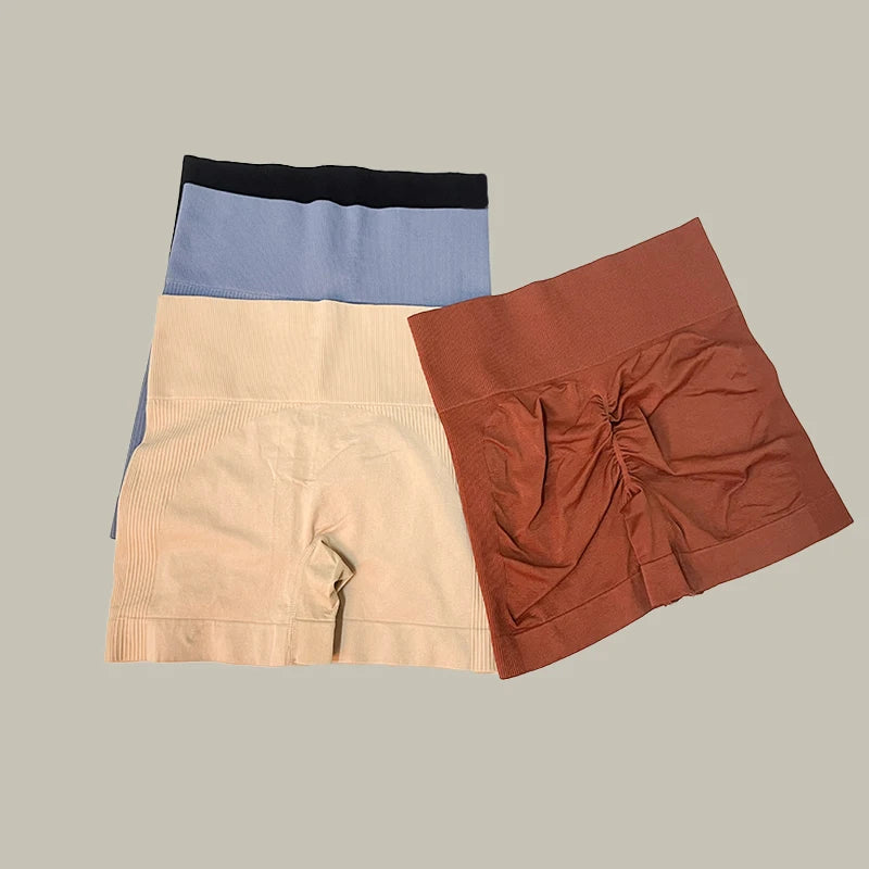 Seamless Matching Top & Shorts Set