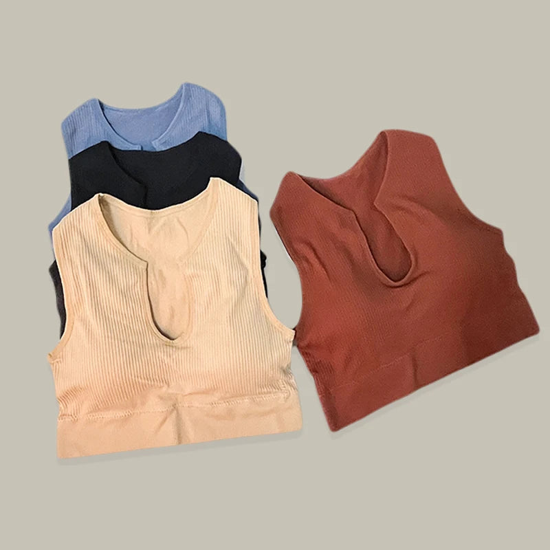 Seamless Matching Top & Shorts Set
