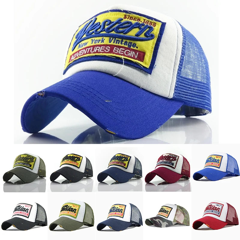Western New York Vintage Trucker Caps