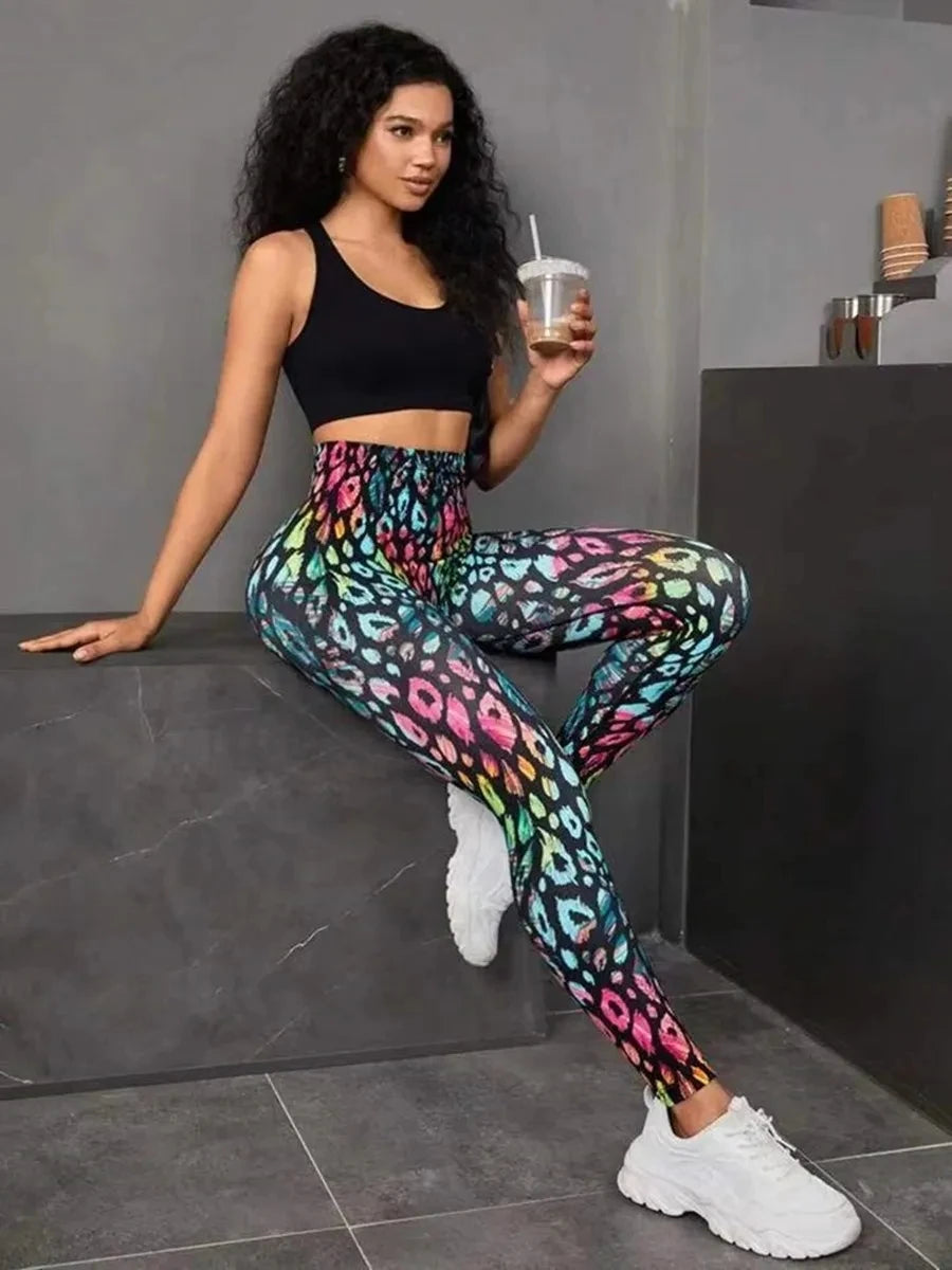 Seamless High Waist Leggings - Various Patterns