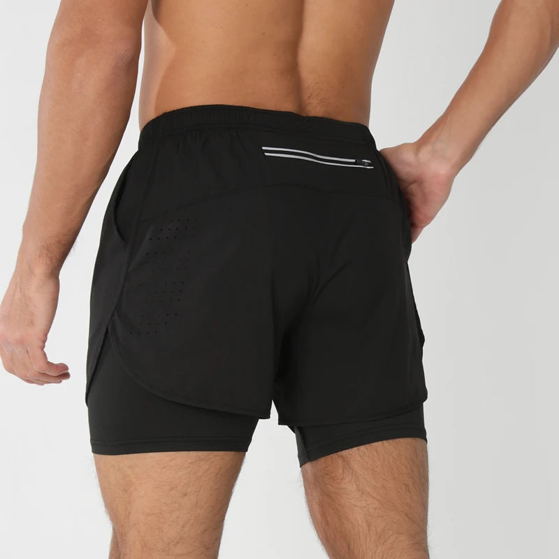 2-in-1 Gym Shorts