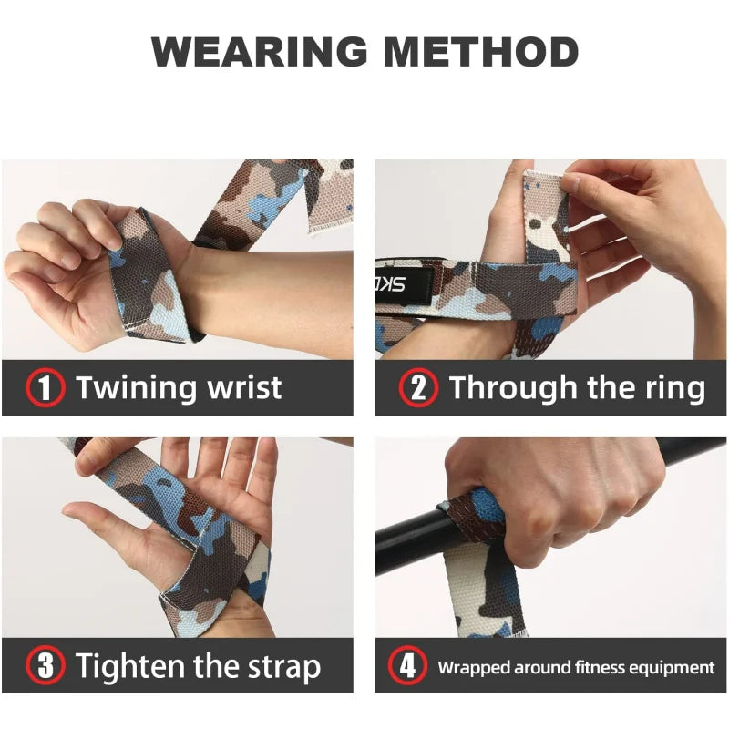 Weight Lifting Straps – Wrist Protection & Non-Slip Grip