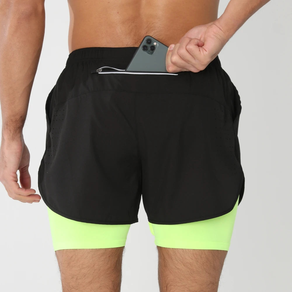 2-in-1 Gym Shorts